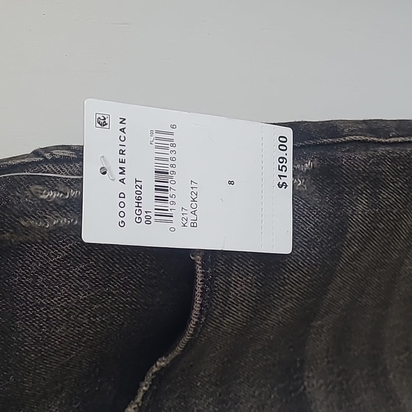 Good American Black Jeans size 29, 30 inch inseam - Picture 2 of 4